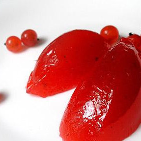 Желе из красной смородины