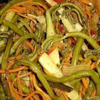 Заготовка папоротника на зиму