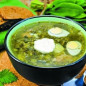 Щи из крапивы с яйцом