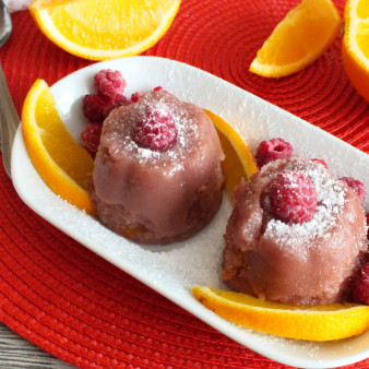 Малиновый пудинг