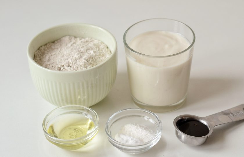 1. Этап. Финские ржаные лепешки: Подготовьте все ингредиенты.