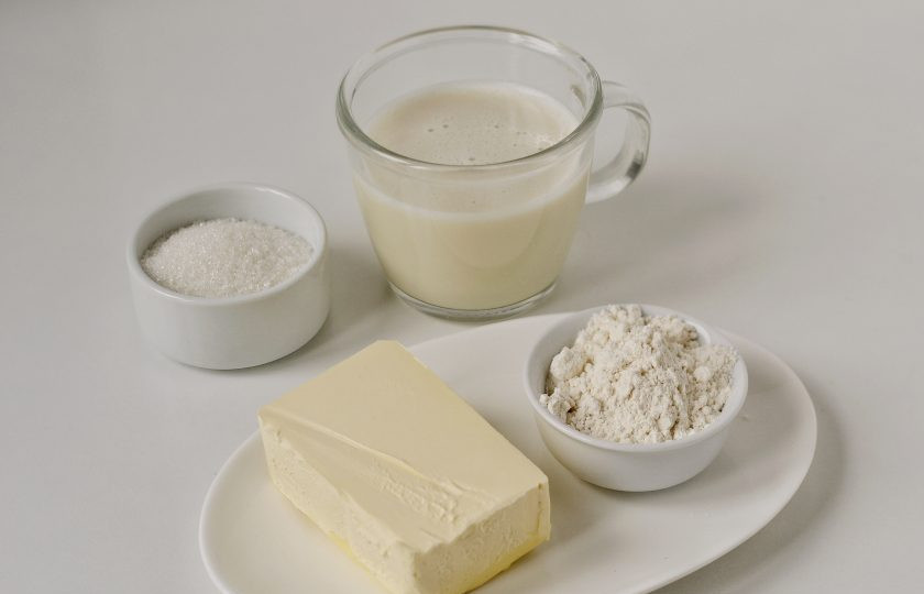 1. Этап. Постный морковный торт: Подготовьте все ингредиенты для крема.