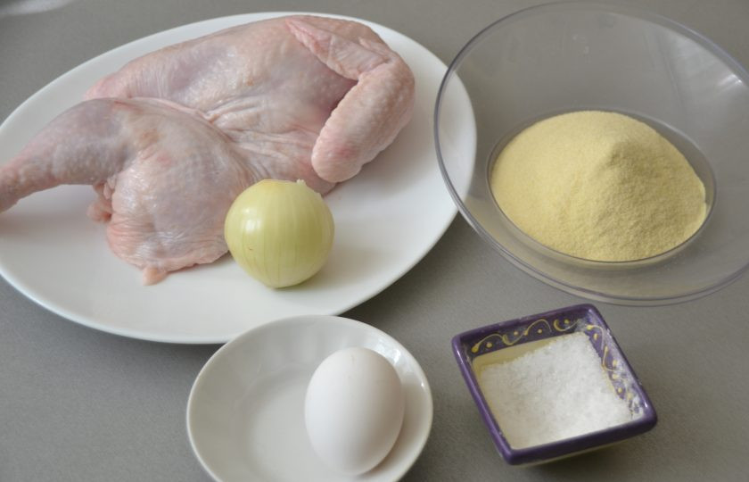 1. Этап. Суп с лапшой по-татарски: Подготовьте ингредиенты.