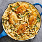 One-Pot Creamy Spinach Artichoke Chicken Pasta