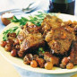 Lamb Chops with Rosemary and Grapes