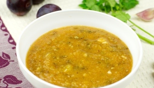 1. Этап. Ткемалевый соус: Готовый соус остудите. Приятного аппетита!