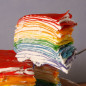 Rainbow Crepe Cake