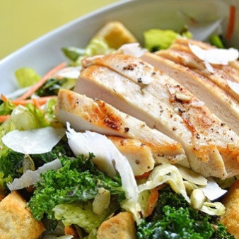 Салат Цезарь с морковью