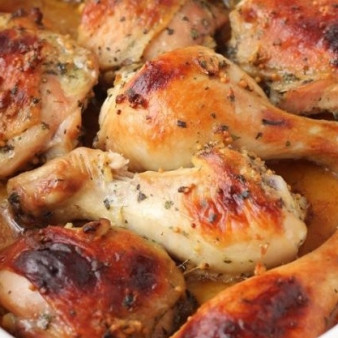 Курица с медом и горчицей