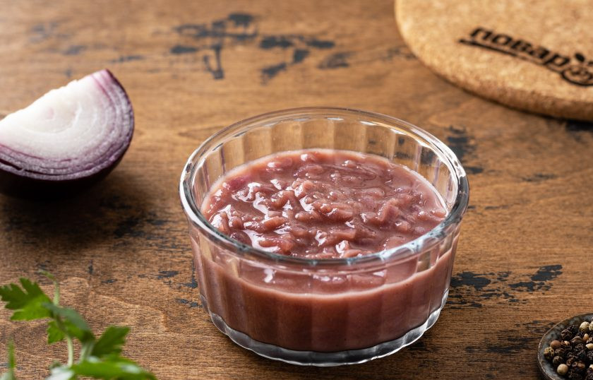 1. Этап. Соус из красного лука: Соус из красного лука готов!