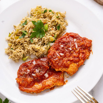 Pork Chops in Tomato Sauce