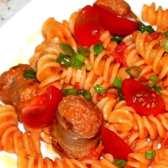 Подливка из колбасы