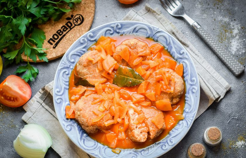 1. Этап. Соус для котлет: Приятного аппетита!