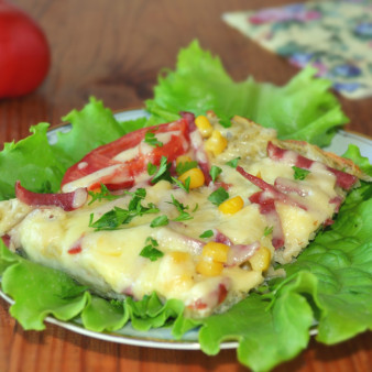 Запеканка Пицца