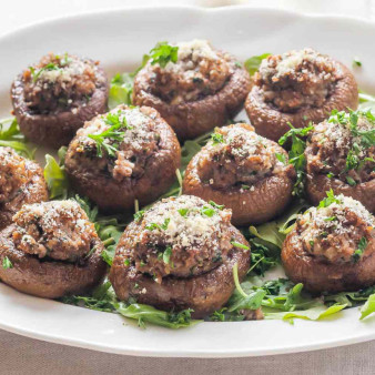 Classic Stuffed Mushrooms