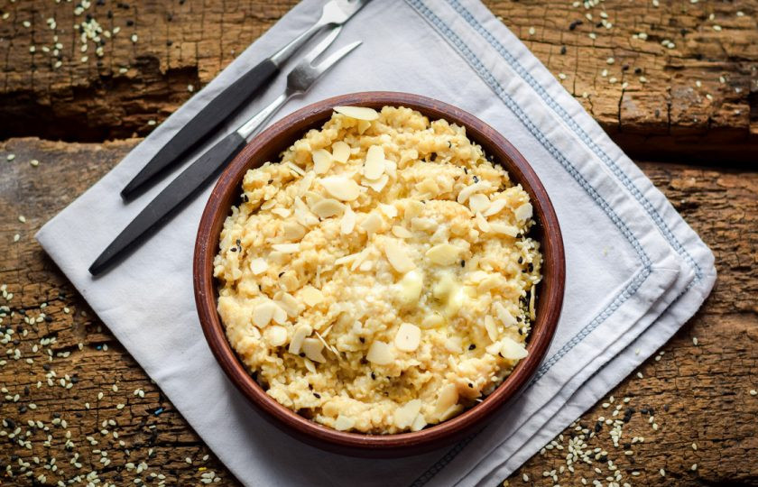 1. Этап. Овсянка без варки: Приятного аппетита!