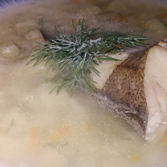 Диетический рыбный суп на скорую руку