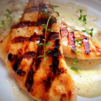 Куриная грудка на электрогриле