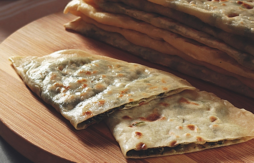 1. Этап. Кутабы из лаваша: Приятного аппетита!