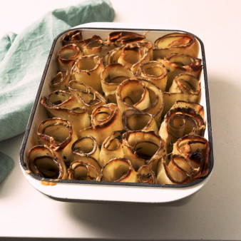 Cheesy Potato Ribbons