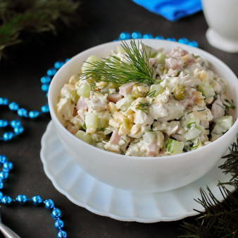 Салат Старый Новый год