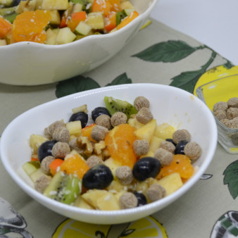 Постный фруктовый салат