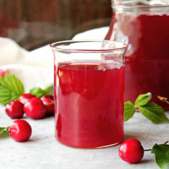 Морс из вишни и малины