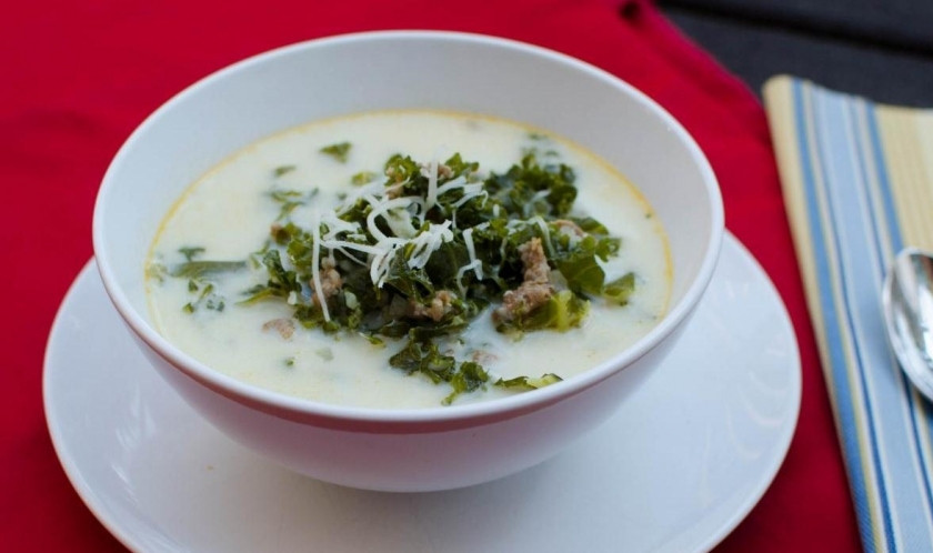 1. Этап. Тосканский суп: Тосканский суп готов. Приятного аппетита!