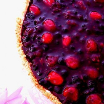 Чизкейк с ягодами