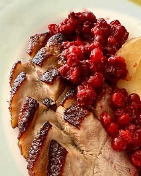 1. Этап. Утиные грудки: су-вид, духовка и брусника: Вот так тоже вкусно