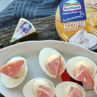 Фаршированные яйца