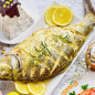 Лещ, запеченный под майонезом