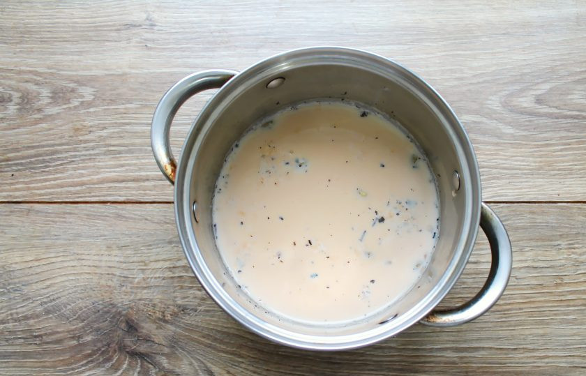 1. Этап. Бедуинский чай Карак: Снимите чай 