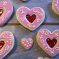 Easy Valentine Sandwich Cookies