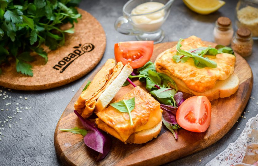 1. Этап. Рецепт завтрака из яиц: Приятного аппетита!