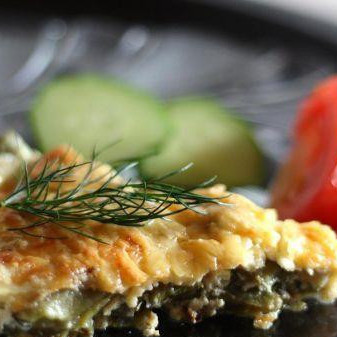 Запеканка из стручковой фасоли