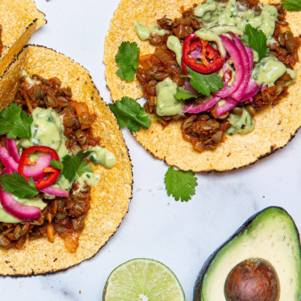 Vegan Chipotle Lentil Tacos