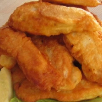 Камбала, жаренная во фритюре