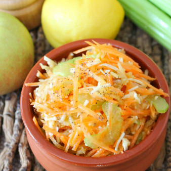 Салат Зимний с яблоком