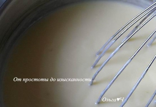 1. Этап. Десерт-мусс «Два шоколада»: Постоянно помешивая, доведите массу почти до кипения (или пока масса не загустеет).