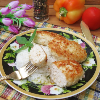 Куриные котлеты с горчицей
