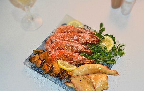 1. Этап. Морепродукты на мангале: Приятного аппетита!