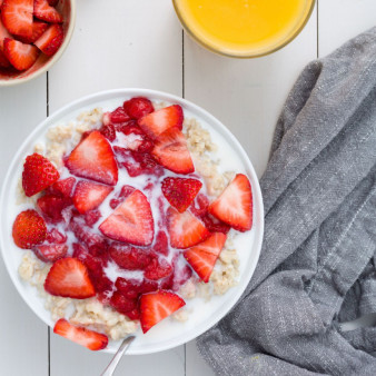 Strawberries 'N Cream Oatmeal