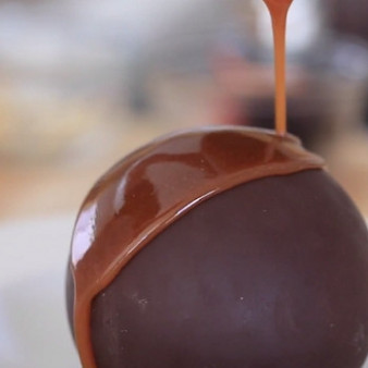 Шоколадный шар в домашних условиях