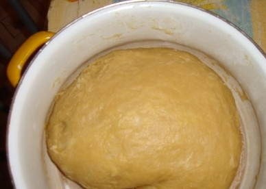 1. Этап. Торт Пизанская башня: 9. Готовое тесто оставляем на полчаса, чтобы оно отдохнуло.