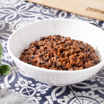 Дикий рис в кокосовом соусе