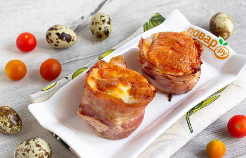 1. Этап. Мясные кексы с перепелиными яйцами: Можно сразу подавать к столу! Вкусны как в горячем, так и в холодном виде.