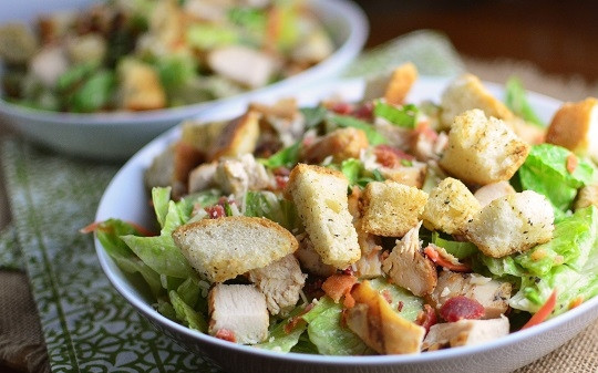 1. Этап. Сухарики для Цезаря: 8. Вот и все, неотъемлемый ингредиент знаменитого 