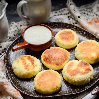 Сырники без муки и яиц