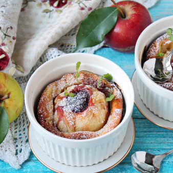 Яблоки запеченные по-киевски